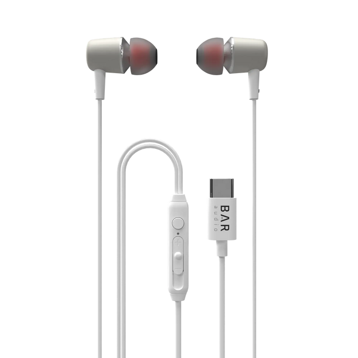 Bar Audio By Cellhelmet Usb C In Ear Wired Headphones